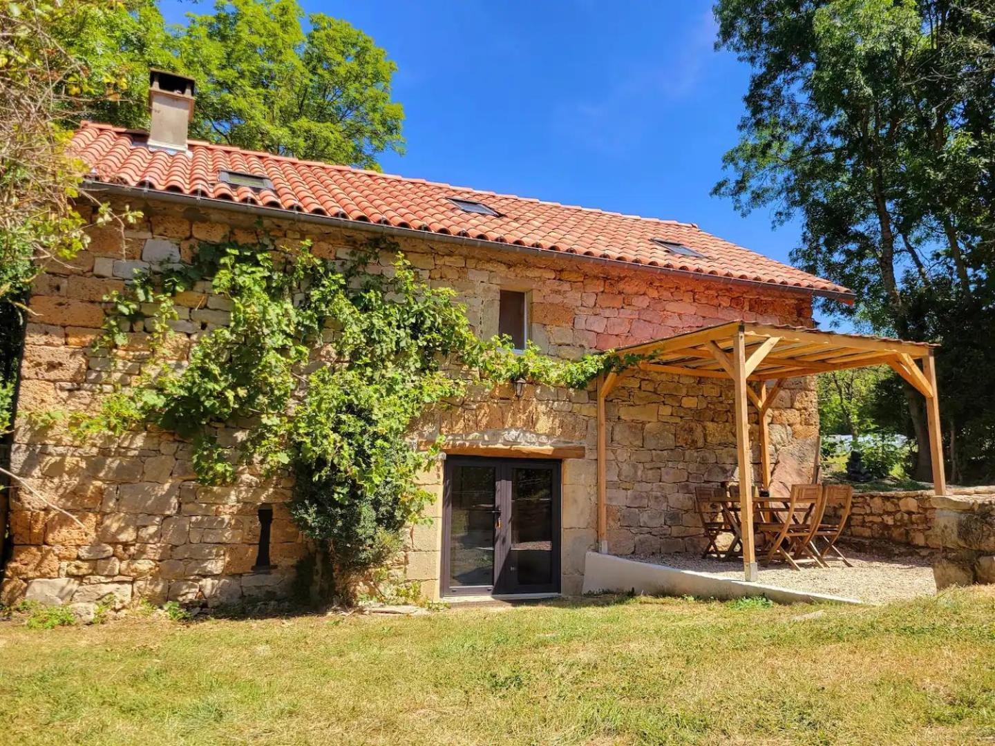 Maison Des Biches Saint-Jean-et-Saint-Paul Exteriör bild
